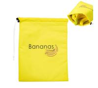 Sac banane | Sac de rangement banane jaune | Sacs réutilisables avec cordon de serrage | Sac de conservation de banane avec cordon de serrage | Sac de conservation portable pour banane empêche les