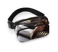 Sac banane, sac de taille imprimé épée de samouraï japonais, sac de taille universel, sac de taille portable, sac de taille durable, sac de taille épais, épée de samouraï japonais, 20 x 13 cm,