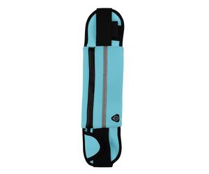 Sac Banane Sport Ceinture Réglable Fermeture Boucle Bande Réfléchissante Bleu