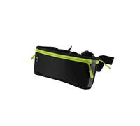 Sac Banane Sport Ceinture Réglable Fermeture Boucle Bande Réfléchissante Avizar Noir Noir G