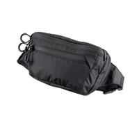 Sac banane style coréen avec sangle réglable pour téléphone portable pour voyage quotidien, Couleur : noir.