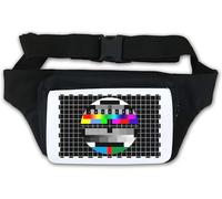 Sac banane style hipster pour test TV - Blanc