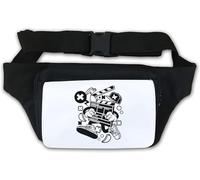 Sac banane style urbain pour appareil photo et réalisateur de film Blanc