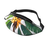 Sac Banane Summer Coconut Tree Printed Waist Pack Tendance Sac De Ceinture Sport Bum Bag Belt pour Camping Gym Balade