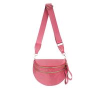 Sac banane surdimensionné de couleur pure pour femme, sac banane spacieux, sac banane, Sac banane couleur rouge pastèque, 11.0 Inches X 8.6 Inches X 4.5 Inches, Décontracté