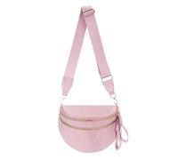 Sac banane surdimensionné de couleur pure pour femme, sac banane spacieux, sac banane, Sac banane couleur rose, 11.0 Inches X 8.6 Inches X 4.5 Inches, Décontracté