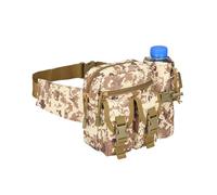 Sac Banane Tactique de Randonnée avec Porte-Bouteille Amovible et Ceinture Ajustable en Tissu Oxford pour Homme et Femme(Color-4)