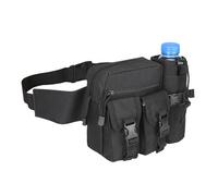 Sac Banane Tactique de Randonnée avec Porte-Bouteille Amovible et Ceinture Ajustable en Tissu Oxford pour Homme et Femme(Color-8)