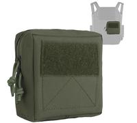 Sac Banane Tactique EDC Molle GP, Sac de Rangement pour Cartouches de Camping, de Chasse Et de Cyclisme(Green)