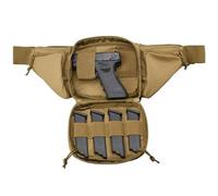 Sac Banane Tactique en Nylon pour randonnée, Pochette pour téléphone, Sports de Plein air, Chasse, Escalade, Camping, Ceinture, Sacs CS Airsoft (Khaki)
