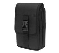 Sac Banane Tactique étanche Molle pour Homme et Femme, Pochette Double Couche pour téléphone Portable, idéal pour Le Camping, la randonnée et la Chasse (Black)