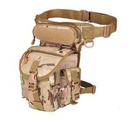 Sac Banane Tactique for Homme, Ceinture de Cuisse, randonnée, Sport, Cyclisme, Camping, Nylon(CP)