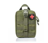 Sac Banane Tactique Multifonctionnel,Kit De Sauvetage For L'alpinisme En Plein Air,Trousse De Premiers Soins Médicale Portable,Organisateur De Voyage For L'extérieur(Army Green)