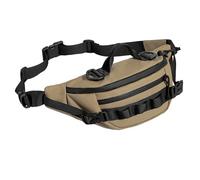 Sac banane tactique pour homme et femme - Sac banane militaire Molle Utility Hip Belt Pouch Crossbody Bag pour cyclisme, randonnée, marche, pêche, Sacs de taille KhakiHiking, One Size