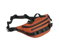 Sac banane tactique pour homme et femme - Sac banane militaire Molle Utility Hip Belt Pouch Crossbody Bag pour cyclisme, randonnée, marche, pêche, Sacs banane de randonnée orange, One Size