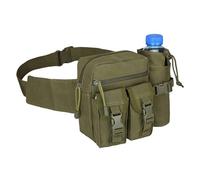 Sac banane tactique pour homme, sac banane pour la pêche en plein air, la randonnée, avec poche pour bouteille d'eau, b