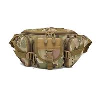 Sac Banane Tactique, Sac Banane Militaire Étanche Banane Utilitaire avec Sangle Réglable pour la Vie Quotidienne Le Cyclisme Camping et Randonnée(CP)
