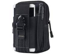 Sac banane tactique, sac banane universel pour activités de plein air avec étui pour téléphone portable, idéal pour le sport