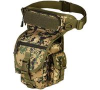 Sac Banane Tactique Sac De Jambe Tactique Pochette De Cuisse Banane Militaire Molle Sacoche De Jambe pour Randonnée Camping Voyage Moto Cyclisme Randonnée Pêche Trekking D
