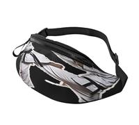 Sac banane Taekwondo pour arts martiaux pour homme et femme avec prise casque et ceinture réglable pour vélo, course à pied, jogging, voyage, entraînement en plein air, cyclisme, fitness, randonnée,