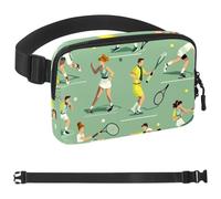 Sac banane Taurus pour homme et femme - Sac banane de randonnée - Ceinture de course à pied avec sangle réglable pour la course à pied, la marche, les voyages, Multicolore 02, 1.5x9.0x5.9in/4x23x15cm