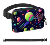 Sac banane Taurus pour homme et femme - Sac banane de randonnée - Ceinture de course à pied avec sangle réglable pour la course à pied, la marche, les voyages, Multicolore 13., 1.5x9.0x5.9in/4x23x15cm