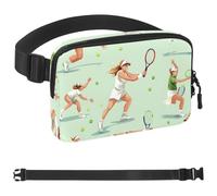 Sac banane Taurus pour homme et femme - Sac banane de randonnée - Ceinture de course à pied avec sangle réglable pour la course à pied, la marche, les voyages, Multicolore 08, 1.5x9.0x5.9in/4x23x15cm