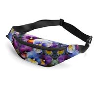 Sac banane tendance à fermeture éclair pour homme et femme, sac banane élégant avec sangle réglable, idéal pour la course à pied, la randonnée, l'entraînement, le cyclisme, la perfection des pensées