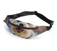 Sac banane tendance à fermeture éclair pour homme et femme, sac banane élégant avec sangle réglable, sac de poitrine de voyage pour chien maltais, sacs de ceinture pour course à pied, randonnée