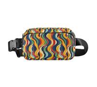 Sac banane tendance astronautes, constellations, planètes, femmes, hommes, adolescents, pour voyage, course à pied, randonnée, Carreaux sans soudure portugais espagnol, 1 Size