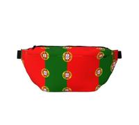 Sac banane tendance avec drapeau portugais, léger et confortable, adapté pour les voyages, le shopping, le cyclisme et le fitness