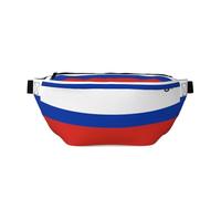 Sac banane tendance avec drapeau russe, léger et confortable, adapté pour les voyages, le shopping, le cyclisme et le fitness
