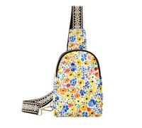 Sac banane tendance avec fleurs impressionnistes colorées pour filles