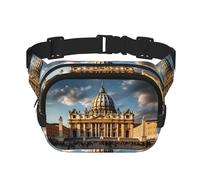 Sac banane tendance avec motif basilique Saint-Pierre Unisexe