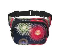 Sac banane tendance avec motif de feux d'artifice splendide - Unisexe