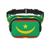 Sac banane tendance avec motif drapeau de la Mauritanie - Unisexe