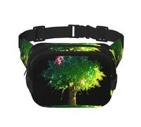 Sac banane tendance avec motif grand arbre au soleil Unisexe