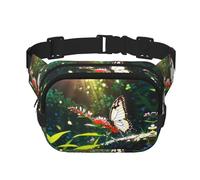 Sac banane tendance avec motif papillon collecteur de nectar - Unisexe - Pour le voyage et le sport