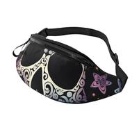 Sac banane tendance avec motif tête de mort pour homme et femme, sac banane réglable