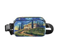 Sac banane tendance avec sangle réglable pour créer un beau ciel étoilé pour l'entraînement, le shopping, les voyages, la randonnée, multicolore