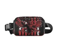 Sac banane tendance drapeau albanais américain