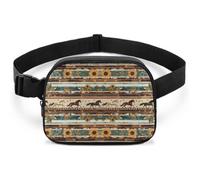 Sac banane tendance, imperméable, sac bandoulière avec sangle réglable pour les voyages, les fêtes, les festivals, la course, la randonnée, Modèle 3, Mode Loisirs