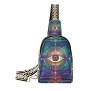 Sac banane tendance noir pour femme pour la randonnée, Eye Tarot Noir