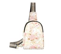 Sac banane tendance Panda Peach Gold pour femme étanche pour les voyages