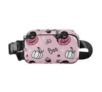 Sac banane tendance pour femme et homme avec sangle réglable pour voyage, gym, travail, Citrouille maléfique Halloween pêche, Taille unique