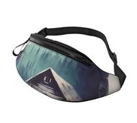 Sac Banane Tendance pour Femme et Homme, léger, idéal pour Les Voyages et Les promenades avec Son Chien, Pyramides d'Égypte, Taille Unique