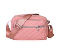 Sac banane tendance pour femme - Sac banane élégant avec sangle réglable, 3 poches pour voyage, randonnée et course à pied, joli petit sac banane pour téléphone/portefeuille, rose