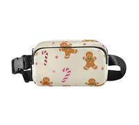 Sac banane tendance pour homme et femme en pain d'épice Motif Noël