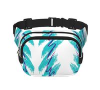 Sac banane tendance pour homme et femme - Motif bonnet des années 90 - Pour l'entraînement, la course, les voyages, la randonnée, Noir , Taille unique