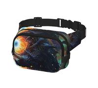 Sac banane tendance pour homme - Sac banane pour femme - Monstre aux yeux lumineux, multicolore, Taille unique, Ceinture porte-monnaie